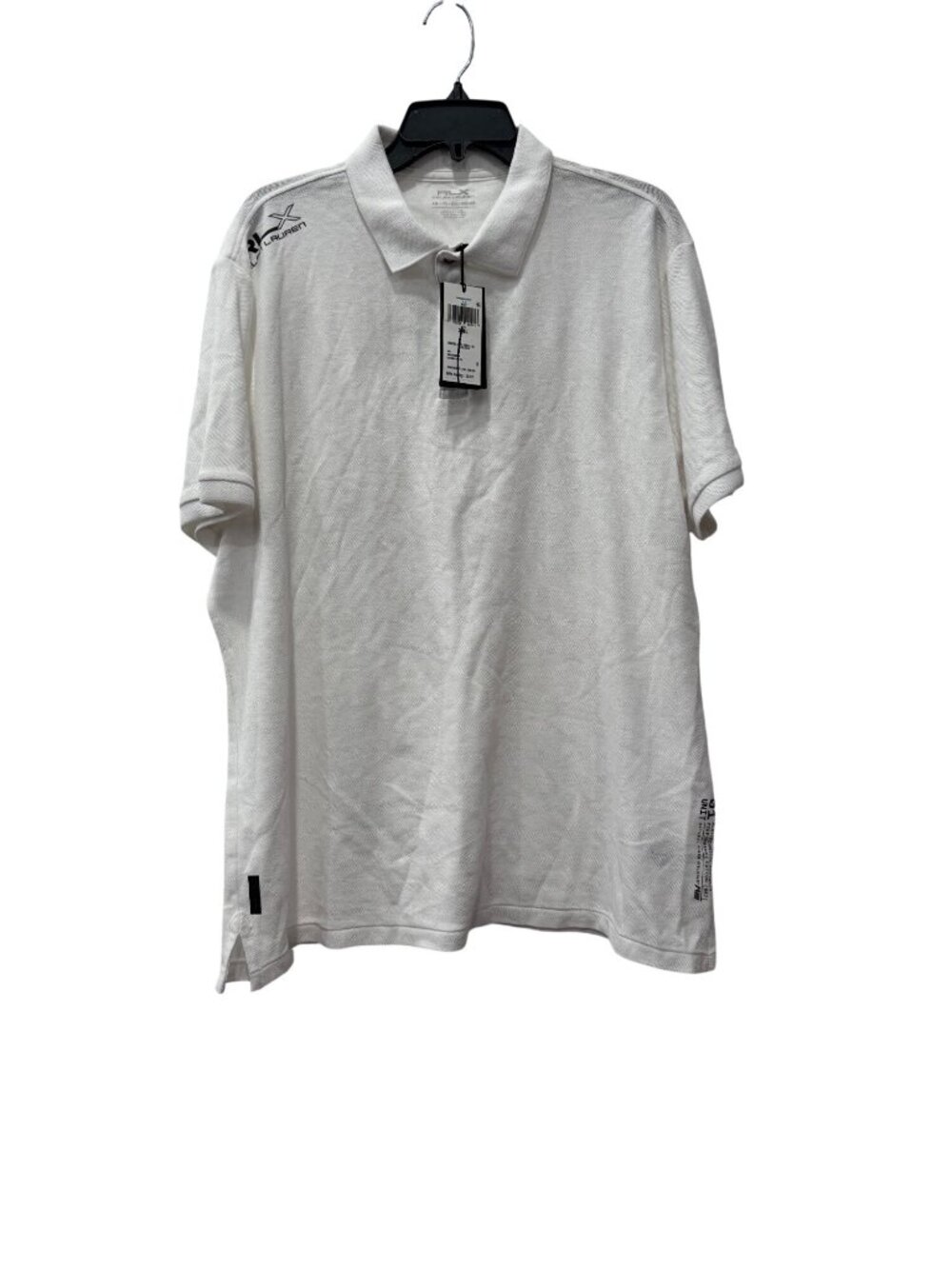 New Ralph Lauren RLX Mens Size XXL Ceramic White Polo Shirt XXL New